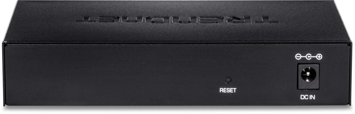 Used TRENDnet 8-Port Gigabit EdgeSmart Switch, 8 x Gigabit Ports, 16Gbps Switch Capacity, Ethernet Network Desktop Switch, Managed Gigabit Switch, Metal, Fanless, Lifetime Protection, Black, TEG-S80ES
