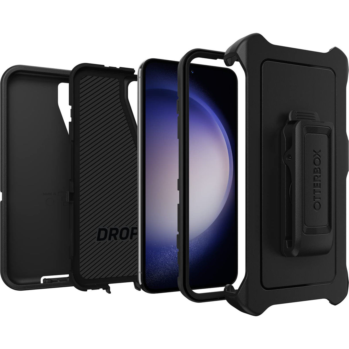 Otterbox - Defender Case For Samsung Galaxy S23 - Black