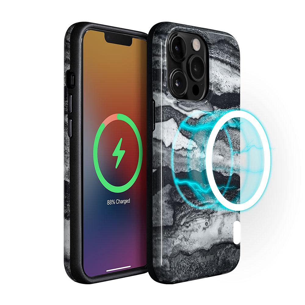 APPLE IPHONE 13 PRO MAX LAUT HUEX INK CASE WITH MAGSAFE - BLACK