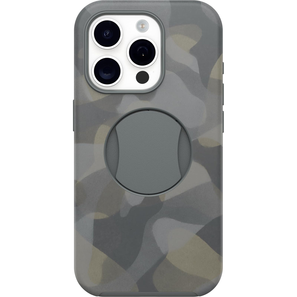 Otterbox - Ottergrip Symmetry Graphics Case For Apple Iphone 15 Pro - Iron Camo