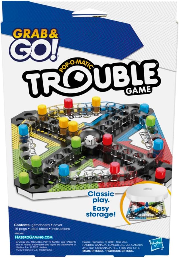 Trouble Grab and Go package back