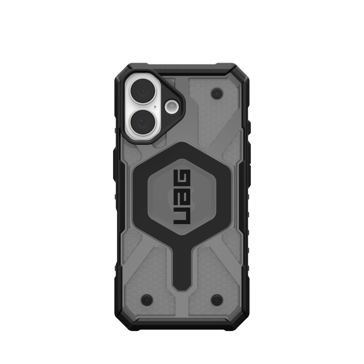 Urban Armor Gear (uag) - Pathfinder Clear Magsafe Case For Apple Iphone 16 - Ash