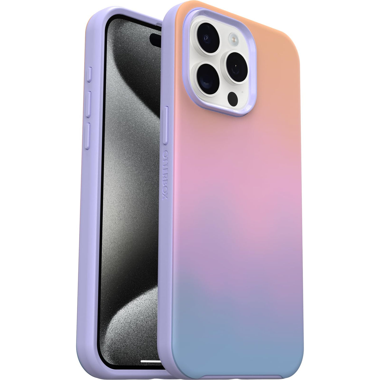 Otterbox - Symmetry Plus Graphics Magsafe Case For Apple Iphone 15 Pro Max - Soft Sunset