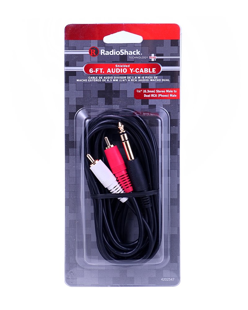 6-FOOT Y-ADAPTER CABLE