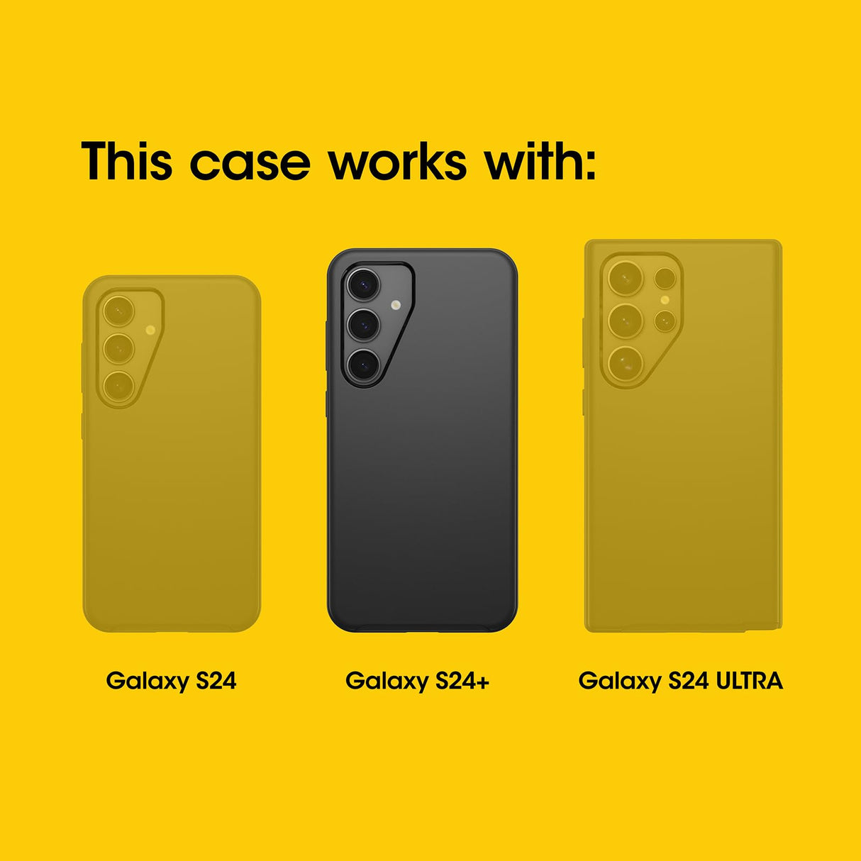 Otterbox - Polyarmor Premium Screen Protector For Samsung Galaxy S24 Plus - Clear