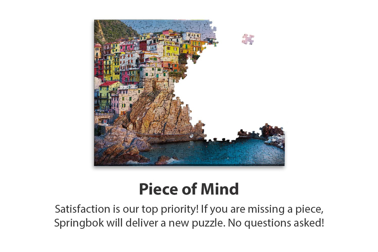 Springbok 1000 Piece Jigsaw Puzzle Cliff Hangers, Multi