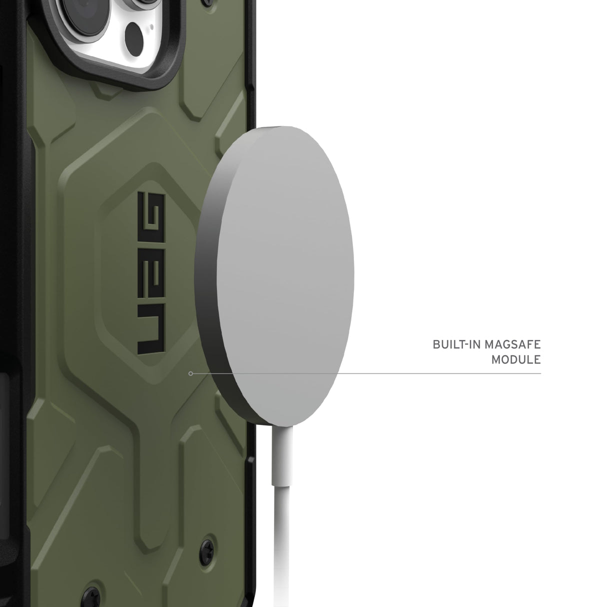 URBAN ARMOR GEAR UAG Designed for iPhone 16 Pro Case 6.3" Pathfinder - Olive Drab