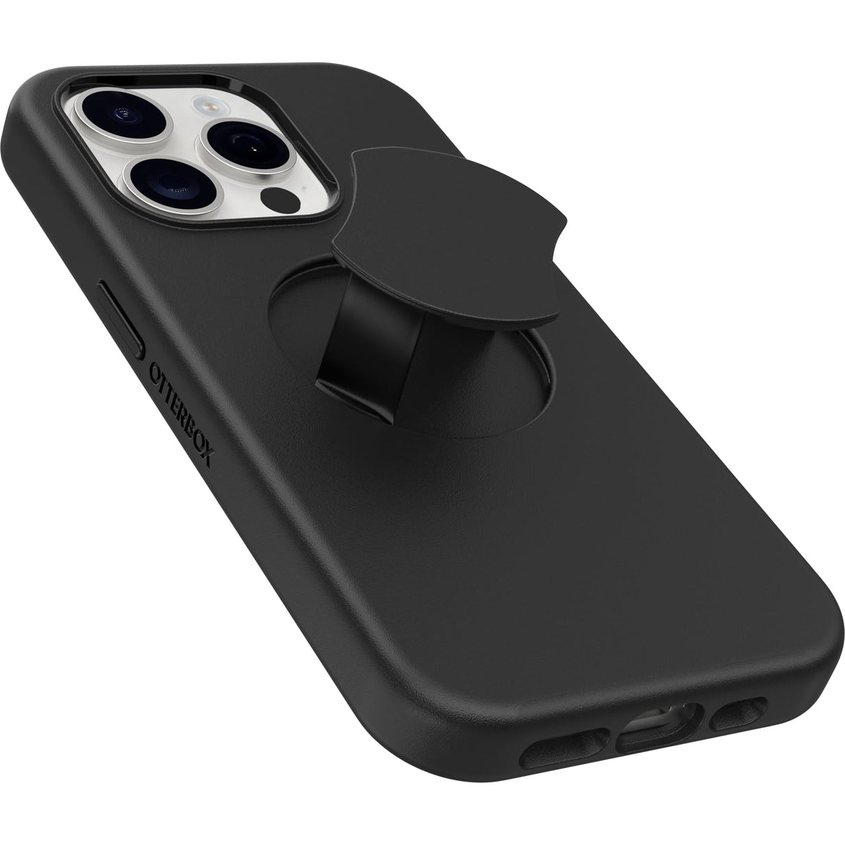 Otterbox - Ottergrip Symmetry Case For Apple Iphone 15 Pro - Black