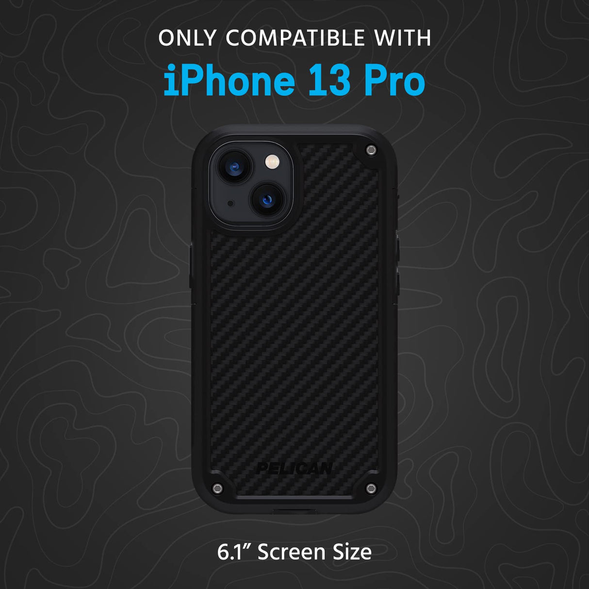 PELICAN - SHIELD CASE FOR APPLE IPHONE 13 PRO - KEVLAR