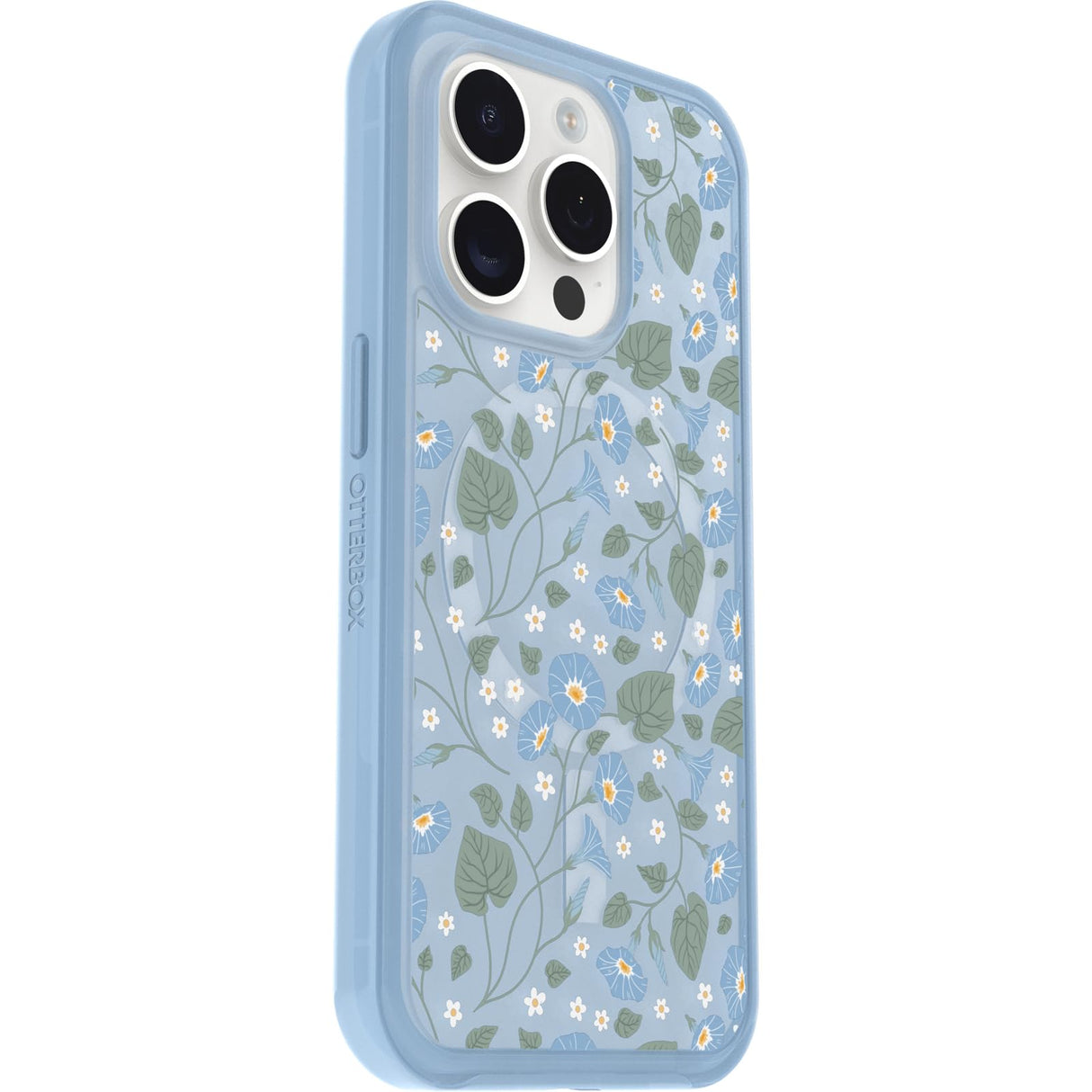 Otterbox - Symmetry Plus Clear Magsafe Case For Apple Iphone 15 Pro - Dawn Floral