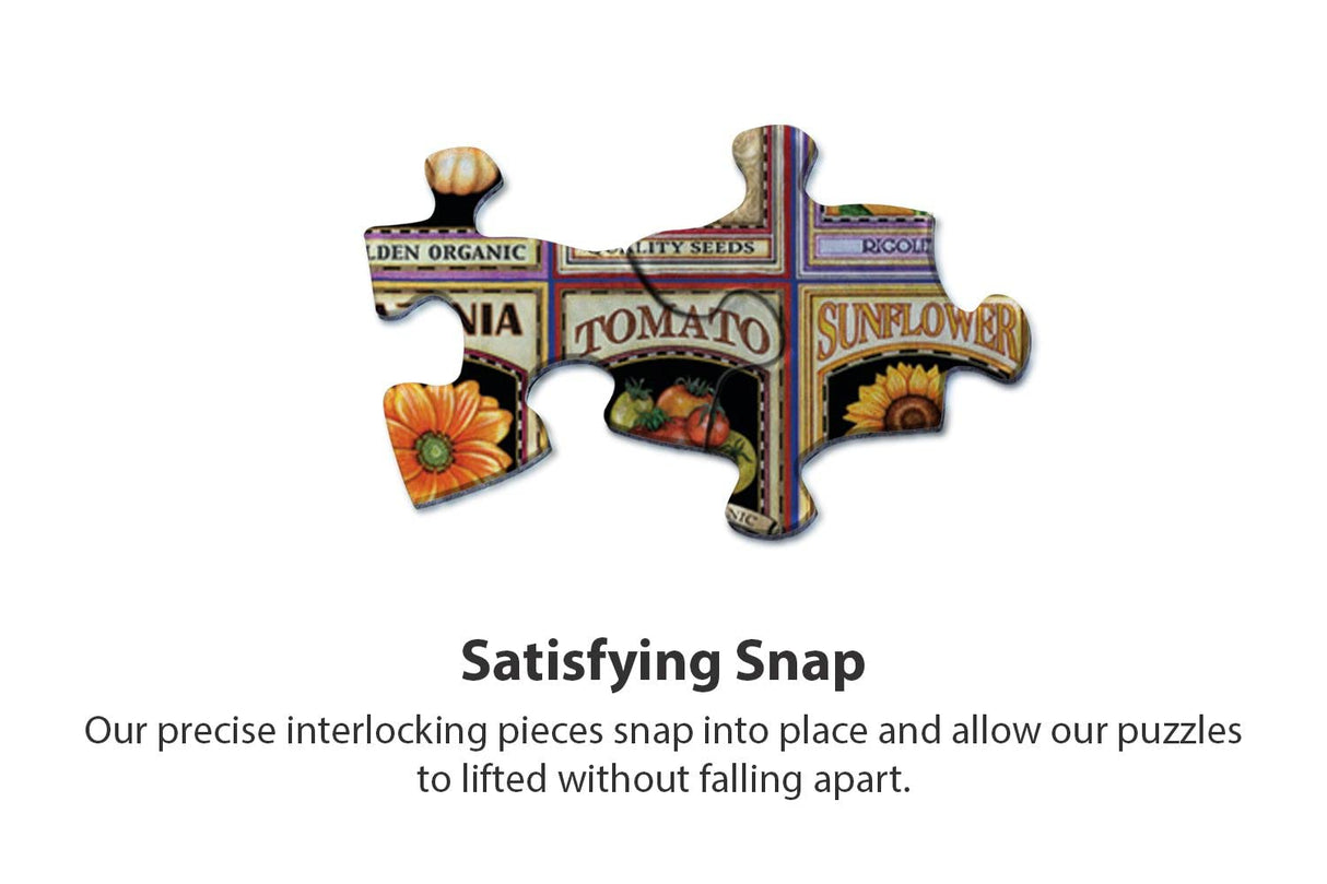 Springbok Puzzles - Garden Goodness - 1000 Piece Jigsaw Puzzle