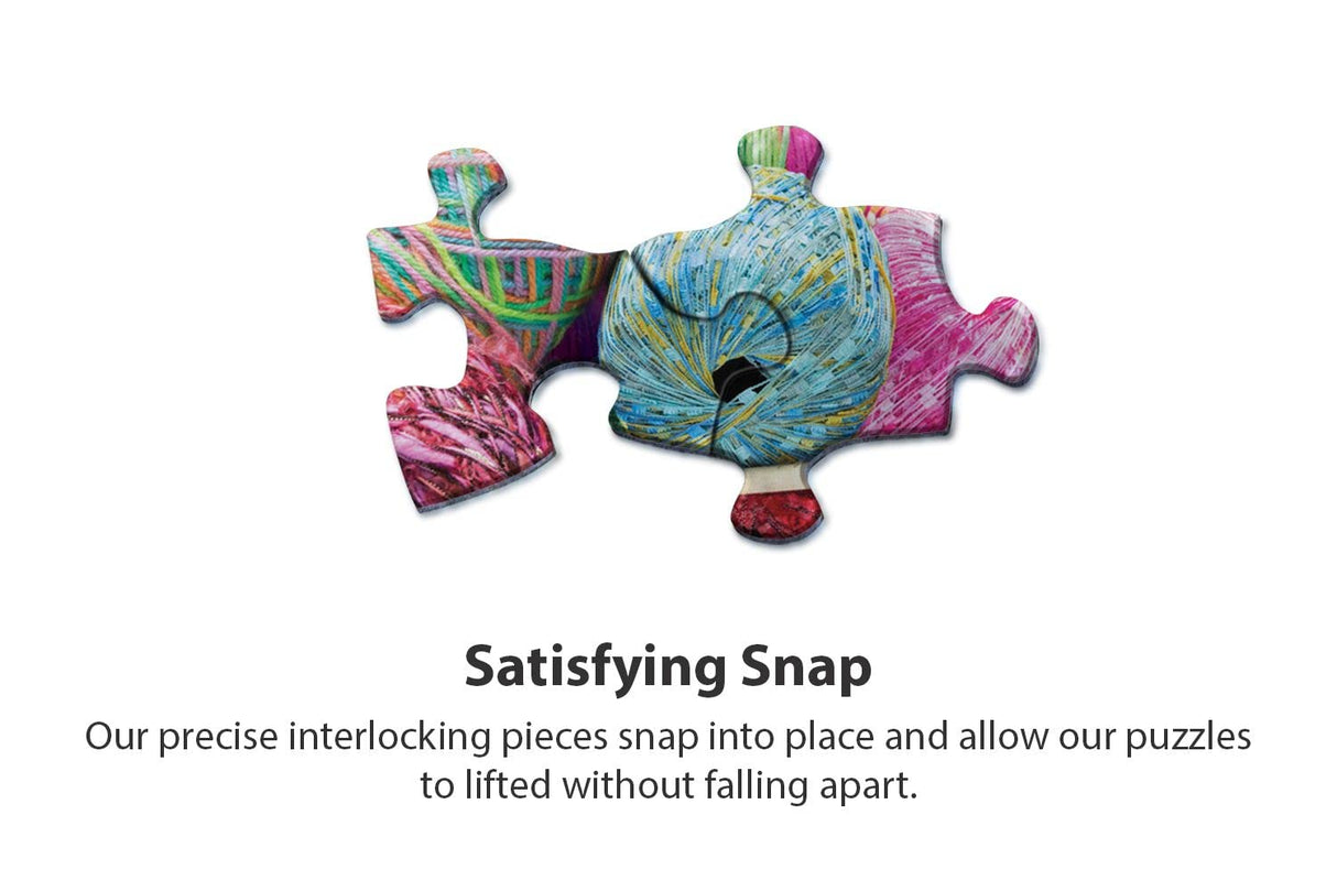 Springbok 1000 Piece Jigsaw Puzzle Knit Fit