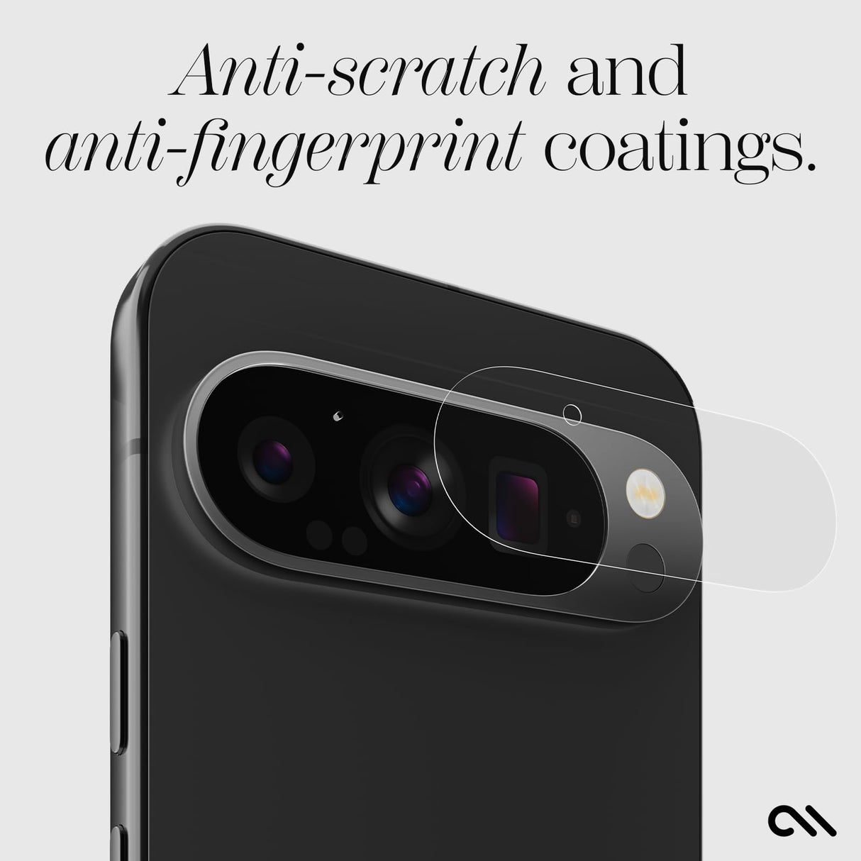 Case-Mate - Camera Lens Glass Protector for Google Pixel 9 Pro - Clear