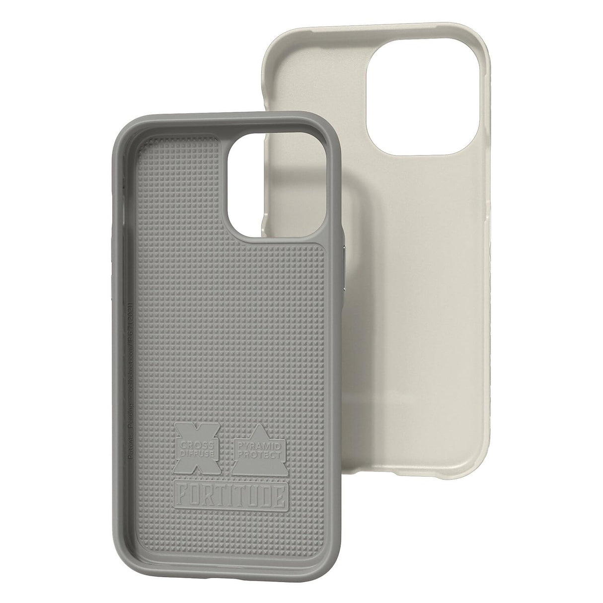 APPLE IPHONE 13 PRO MAX CELLHELMET - FORTITUDE CASE - OLIVE DRAB GREEN