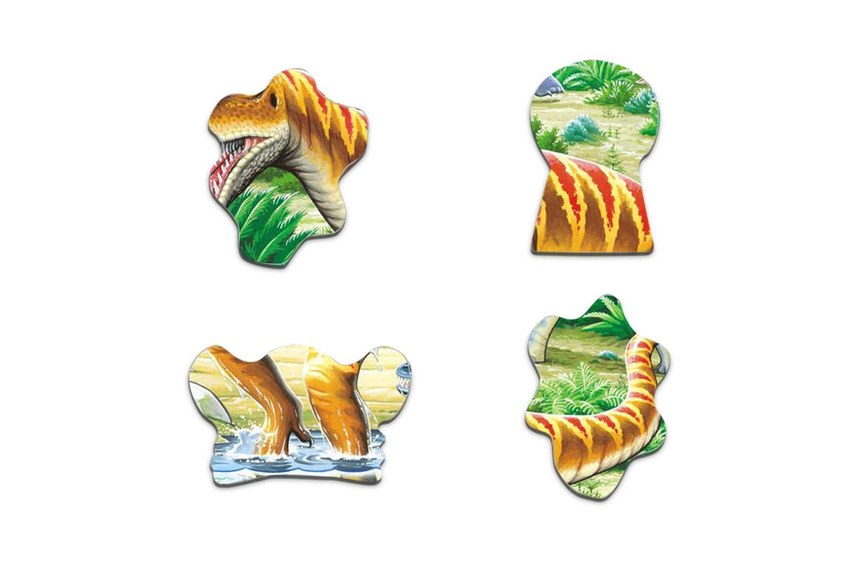 Larsen Puzzles Dinosaur 35 Piece Children'S Jigsaw Puzzle