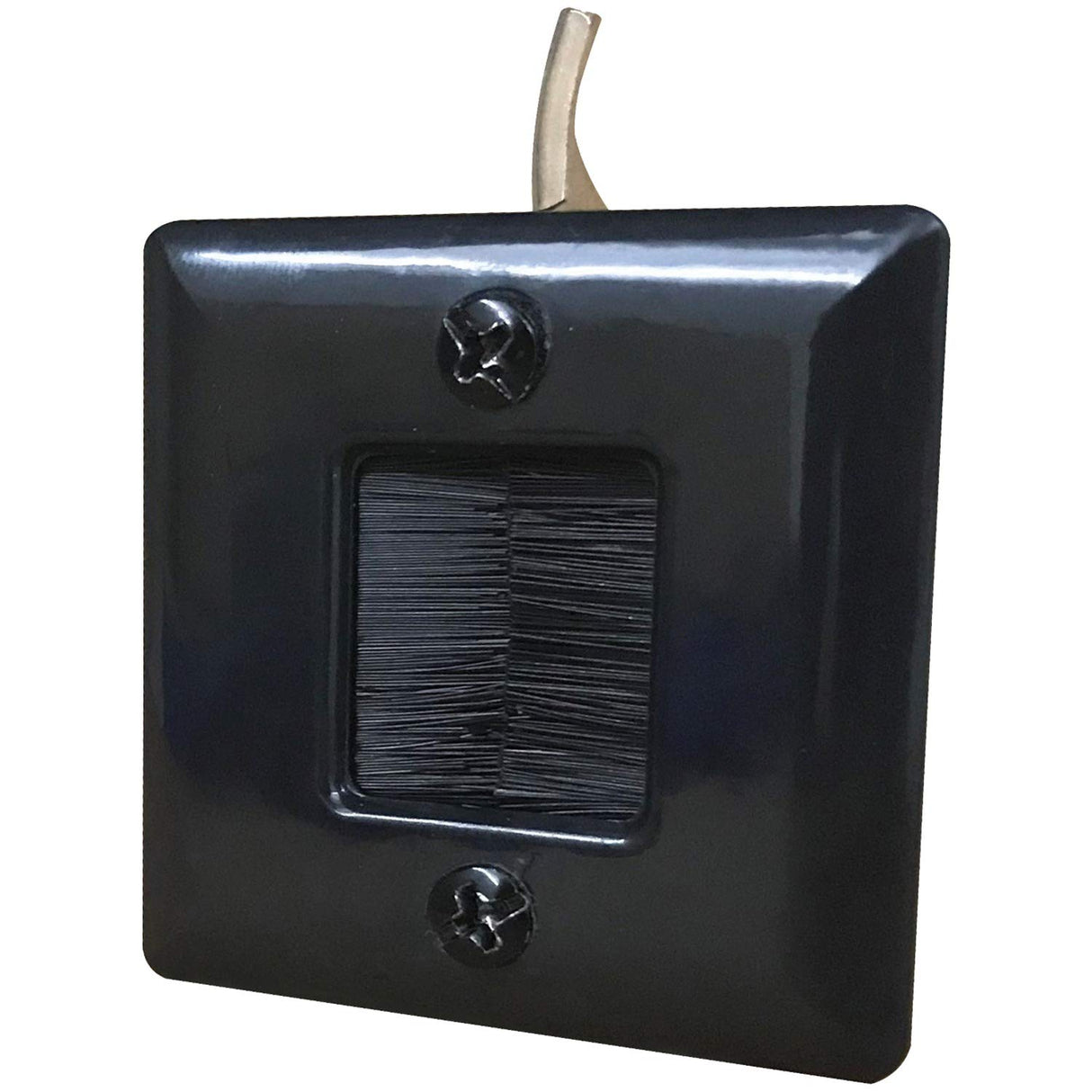 DATA COMM Hole Saw Brush Wall Plate - 2x2 In Wall Cable Management Plate to Hide Low Voltage Cables - Low Profile Recessed Cable Plate for Cable Pass Through – Hide TV Wires Behind the Wall, XX-Large, Black