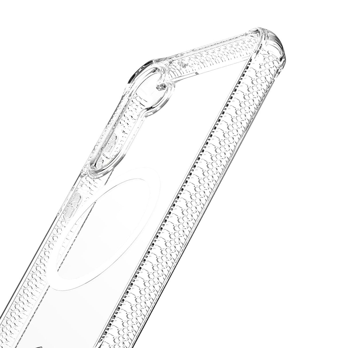 Itskins - Hybrid_r Clear Magsafe Case For Samsung Galaxy S23 Fe - Transparent