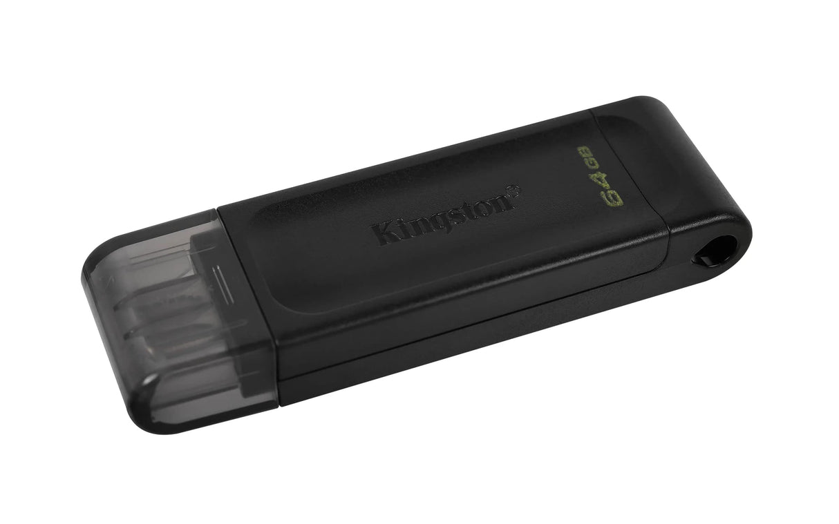 KINGSTON 64GB DATATRAVELER 70 USB-C FLASH DRIVE