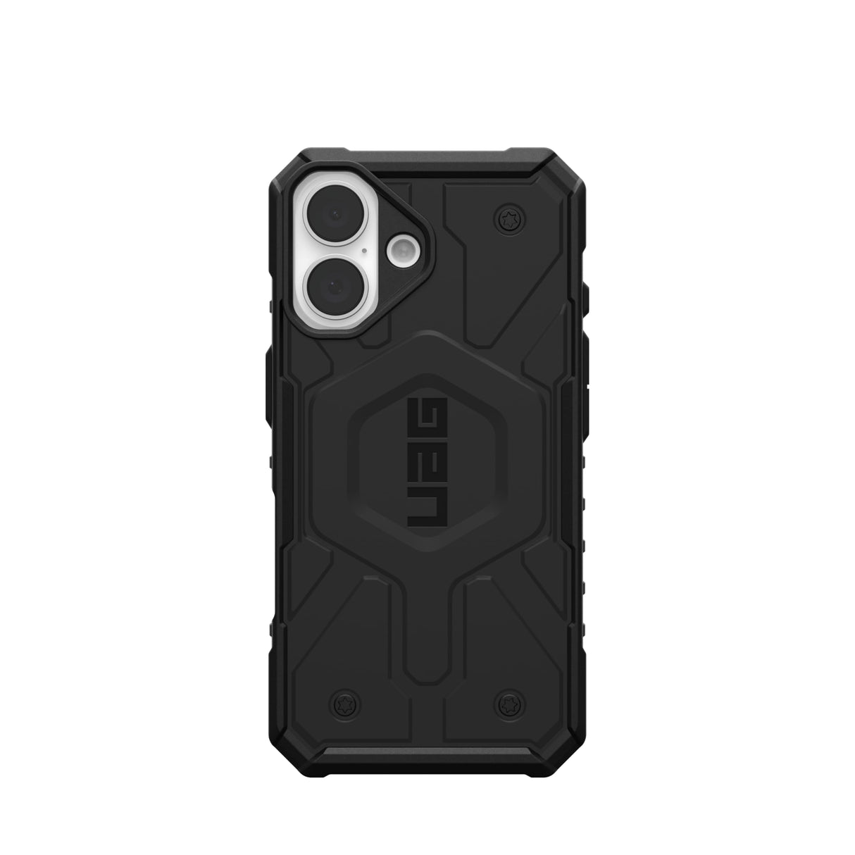URBAN ARMOR GEAR UAG Designed for iPhone 16 Case 6.1" Pathfinder - Compatible with MagSafe Charging Rugged Shockproof Anti-Slip Military Grade Protective Cover, Black