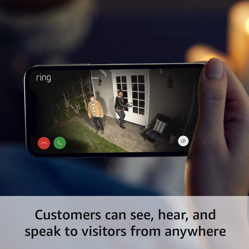 Ring Floodlight Cam X Black - lifetime video recording, 3-year device warranty, dedicated tech support - Distributor Bundle