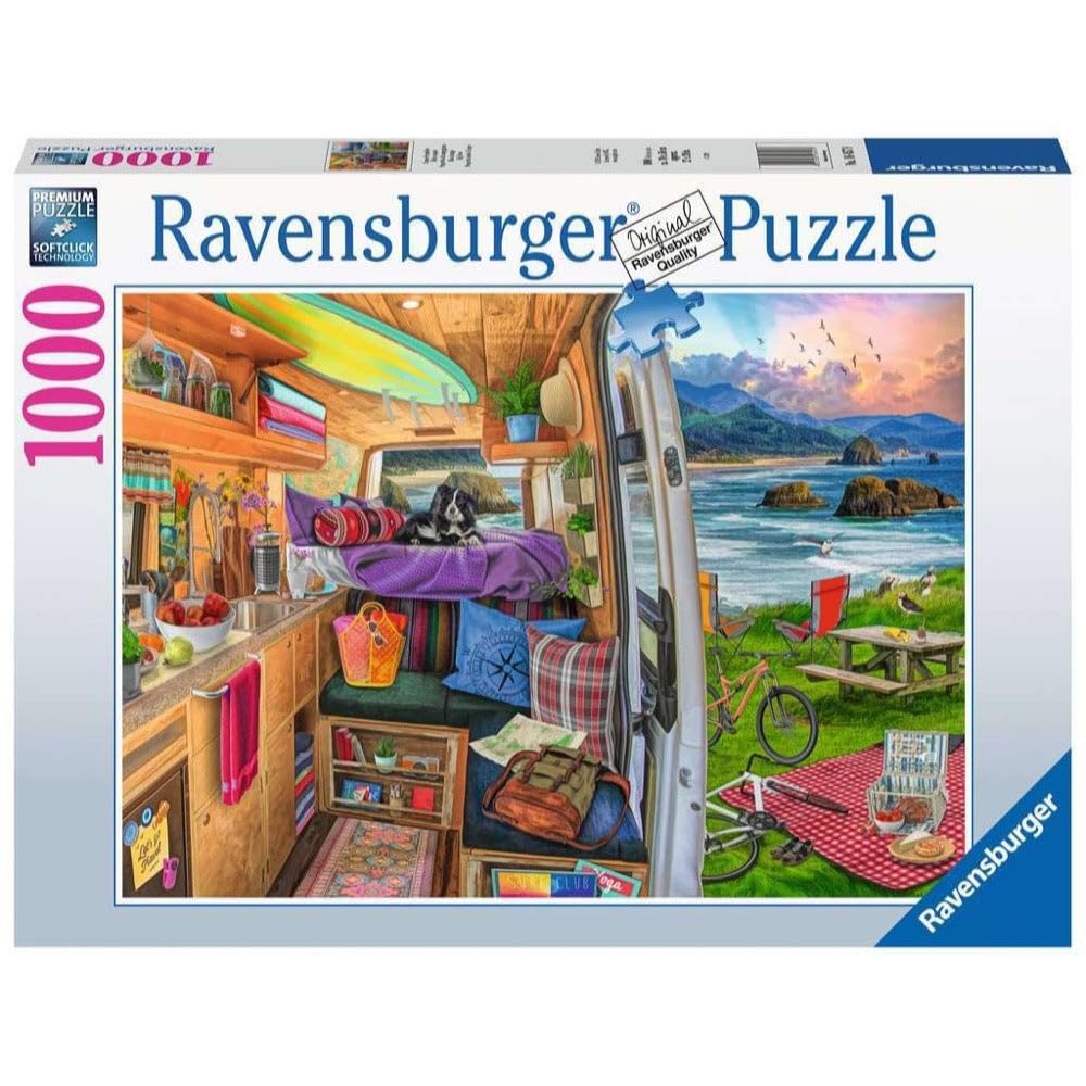 Ravensburger Rig Views Puzzle - 1000 Unique Pieces | Softclick Technology for Perfect Fit | Ideal for Adults and Kids | FSC-Certified Material | Engaging Brain Game