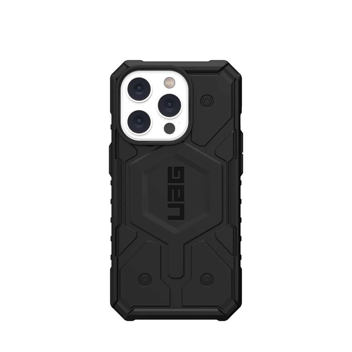 URBAN ARMOR GEAR UAG Designed for iPhone 14 Pro Case White 6.1" Pathfinder Built-in Magnet Compatible with MagSafe Charging Slim Lightweight Shockproof Dropproof Rugged Protective Cover