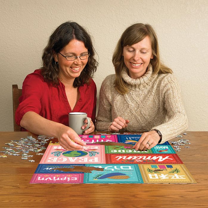 Cobble Hill 1000 Piece Puzzle - Peace - Sample Poster Included