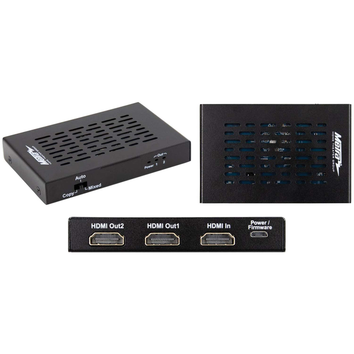 HDMI SPLITTER WITH 1 IN/2OUT