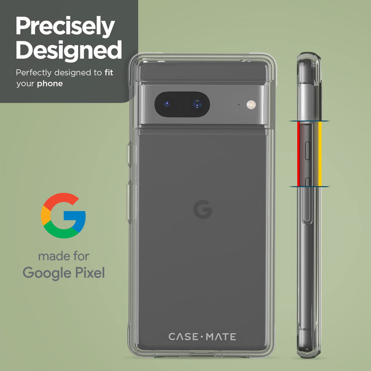 Case-mate - Tough Case For Google Pixel 7a - Clear