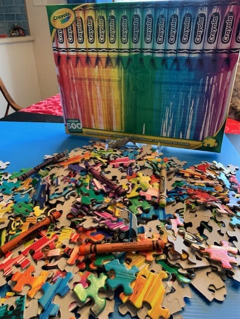 Springbok 500 Piece Jigsaw Puzzle Dripping In Color