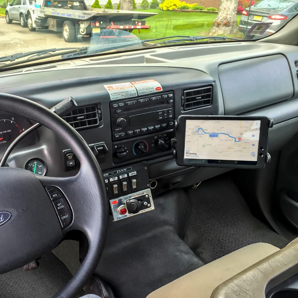 ARKON Mounts - Heavy Duty Drill Base Tablet Mount | Fits iPad and Samsung Tablets