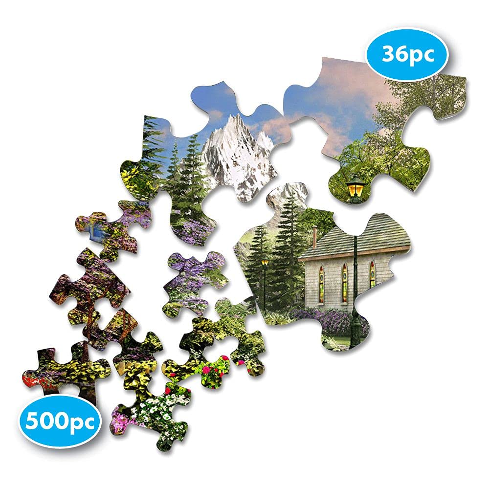 Springbok 36 Piece Jigsaw Puzzle Mountain View Chapel