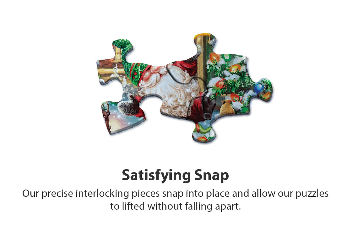 Springbok Gnome Village 500 Piece Holiday Jigsaw Puzzle