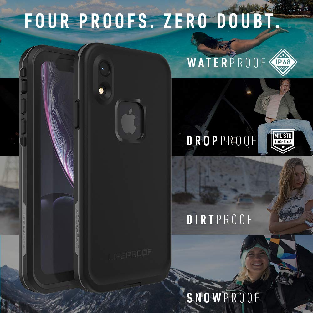 Lifeproof FRĒ SERIES Waterproof Case for iPhone Xs (ONLY) - Retail Packaging - BODY SURF (CEMENT/GARGOYLE/HAWAIIAN OCEAN)