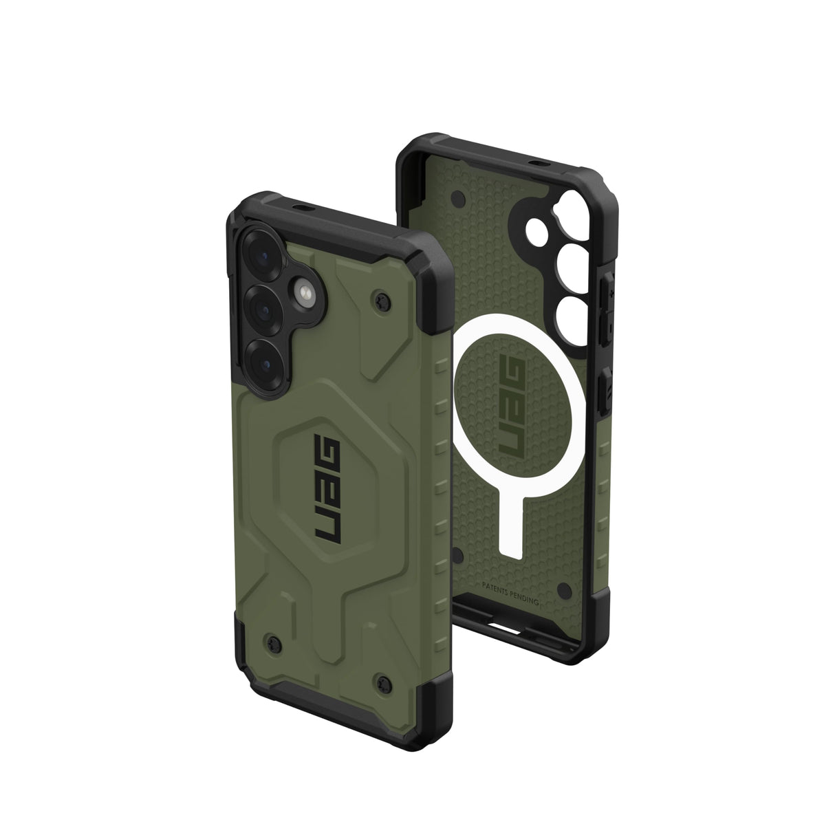URBAN ARMOR GEAR UAG Designed for Samsung Galaxy S25 Case 6.2" Pathfinder - Compatible with Magnetic Charging Armor Shell Impact-Resistant Rugged Military Drop Tested Protective Cover, Olive Drab