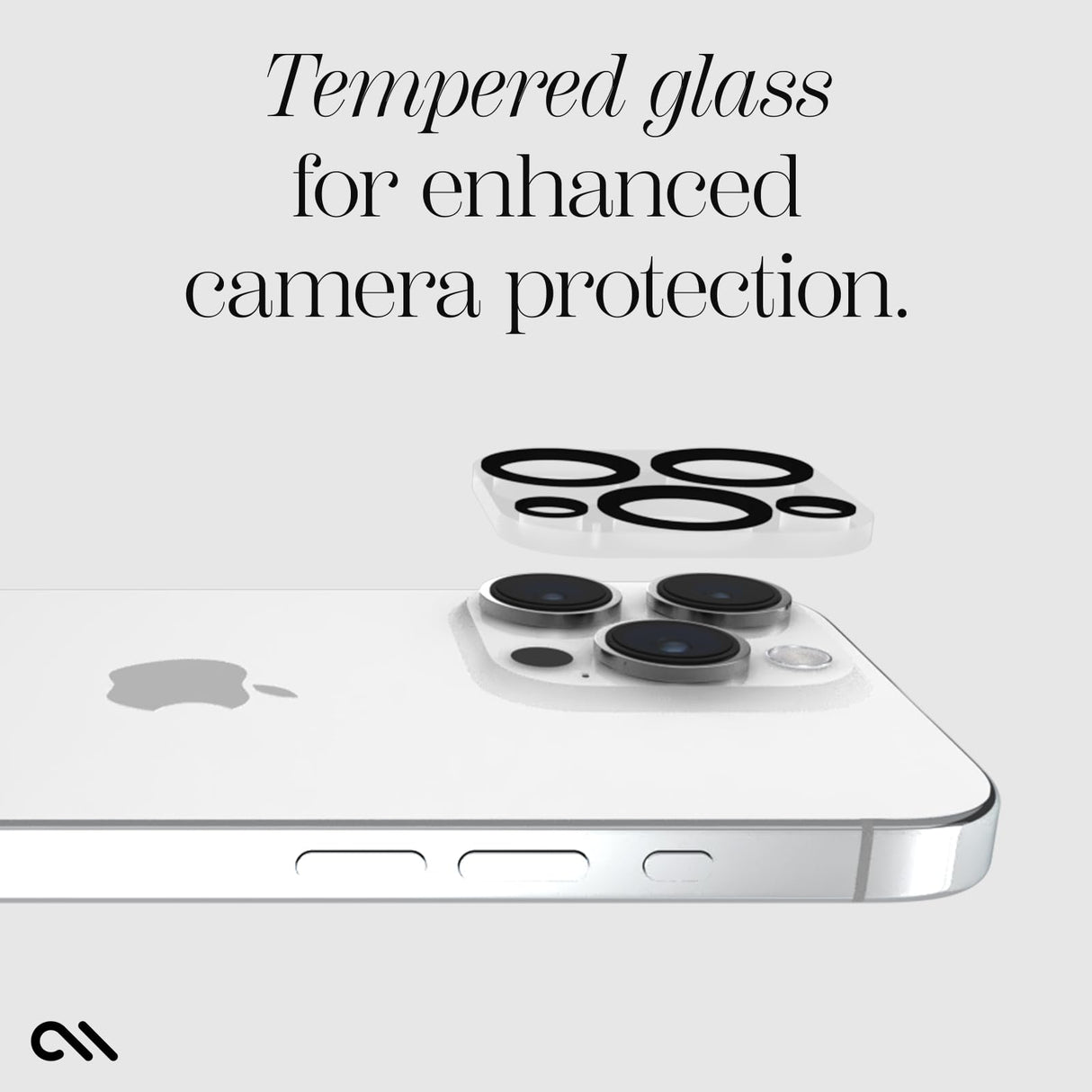 IPHONE 15 PRO/15 PRO MAX CASE-MATE LENS PROTECTOR - CLEAR
