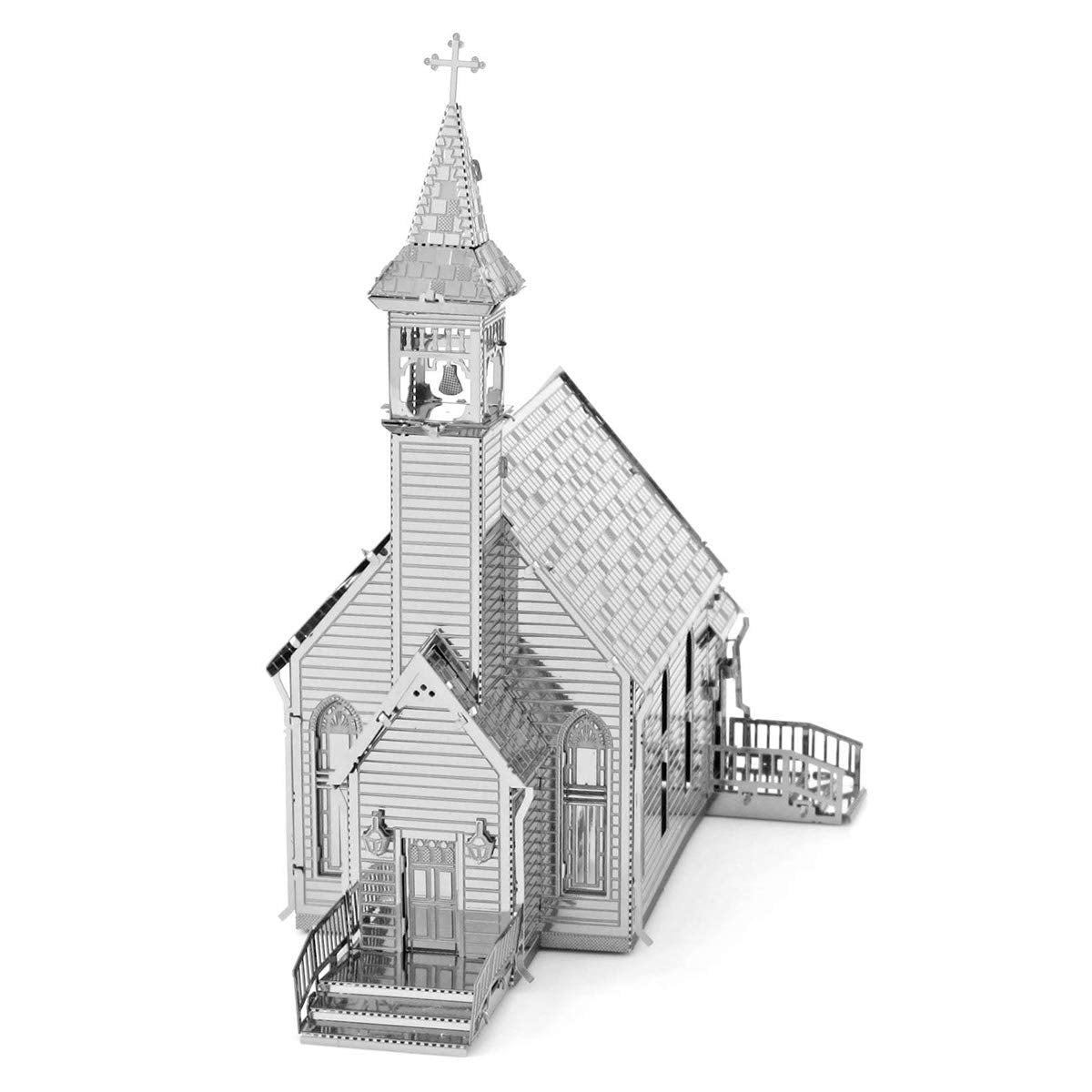 Metal Earth Old Country Church 3D Metal Model Kit Fascinations