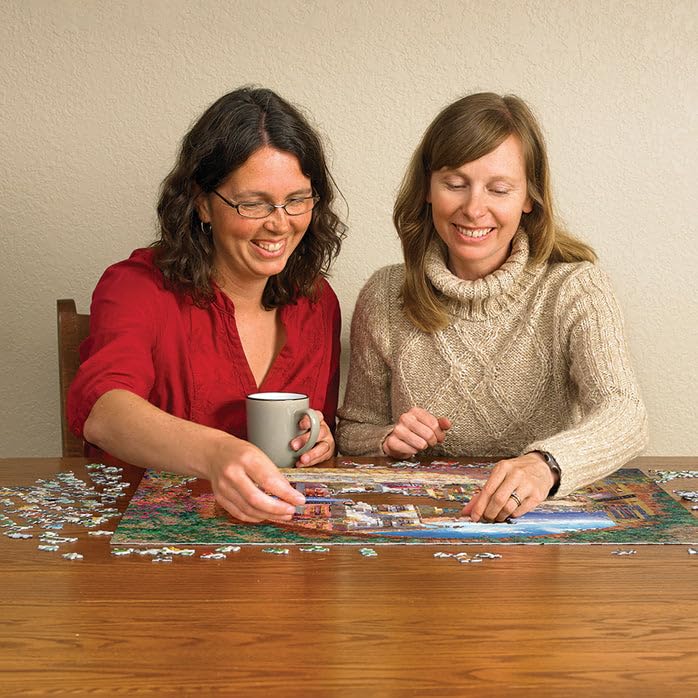 Cobble Hill 500 Piece Puzzle - Archway to Cagne - Sample Poster Included