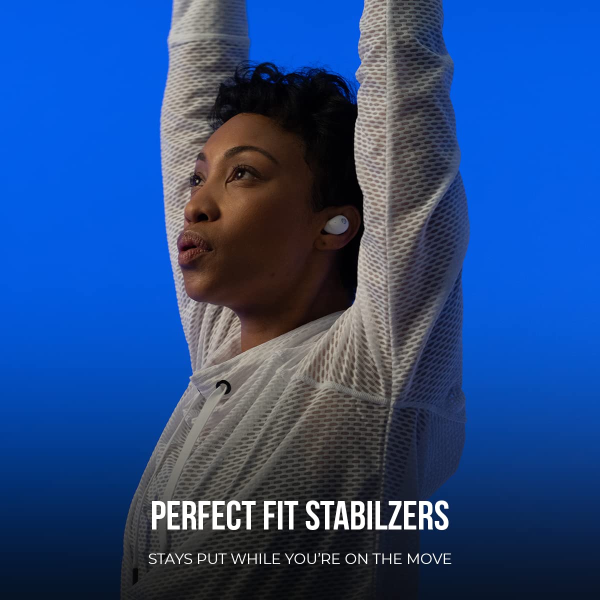 Raycon Fitness Bluetooth True Wireless Earbuds with Built in Mic 54 Hours of Battery IPX7 Waterproof and Charging Case with Talk, Text, and Play Bluetooth 5.2 Portable Sport (Flare Red)