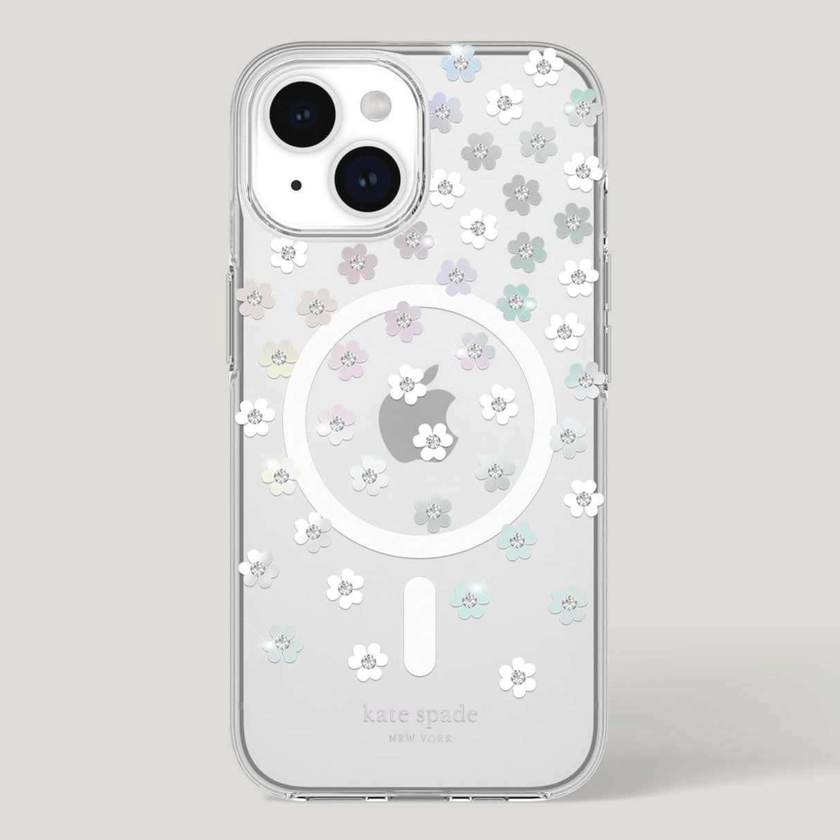 Kate Spade New York iPhone 15 Case / iPhone 14 Case / iPhone 13 Case, Compatible with MagSafe - Scattered Flowers