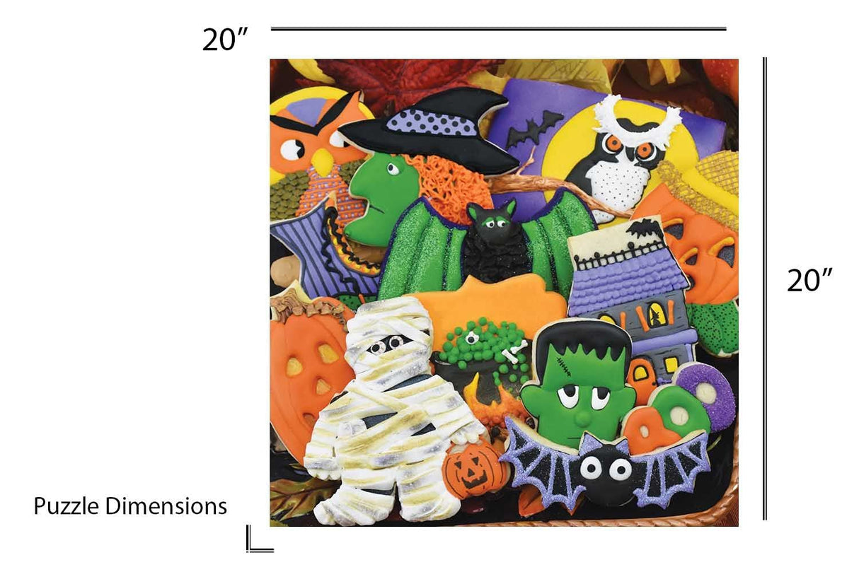 Springbok 500 Piece Jigsaw Puzzle Terrorific Treats