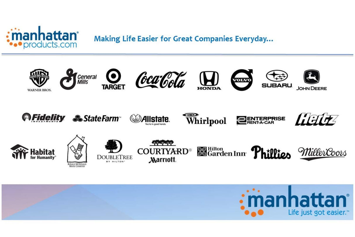 MANHATTAN 306089 Hi-Speed USB A Device Cable, USB 2.0, Type-A Male to Type-A Male, 480 Mbps, 1.8 m (6 ft.), Black