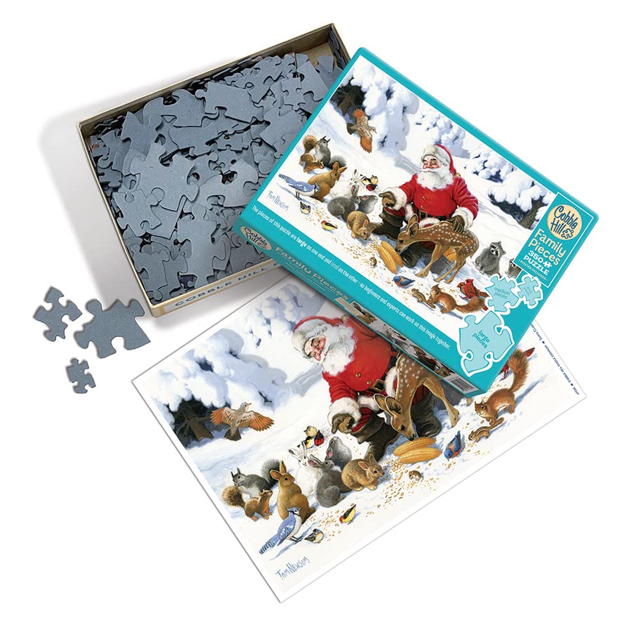Cobble Hill - Santa Claus and Friends - Family Piece's 350 Puzzle