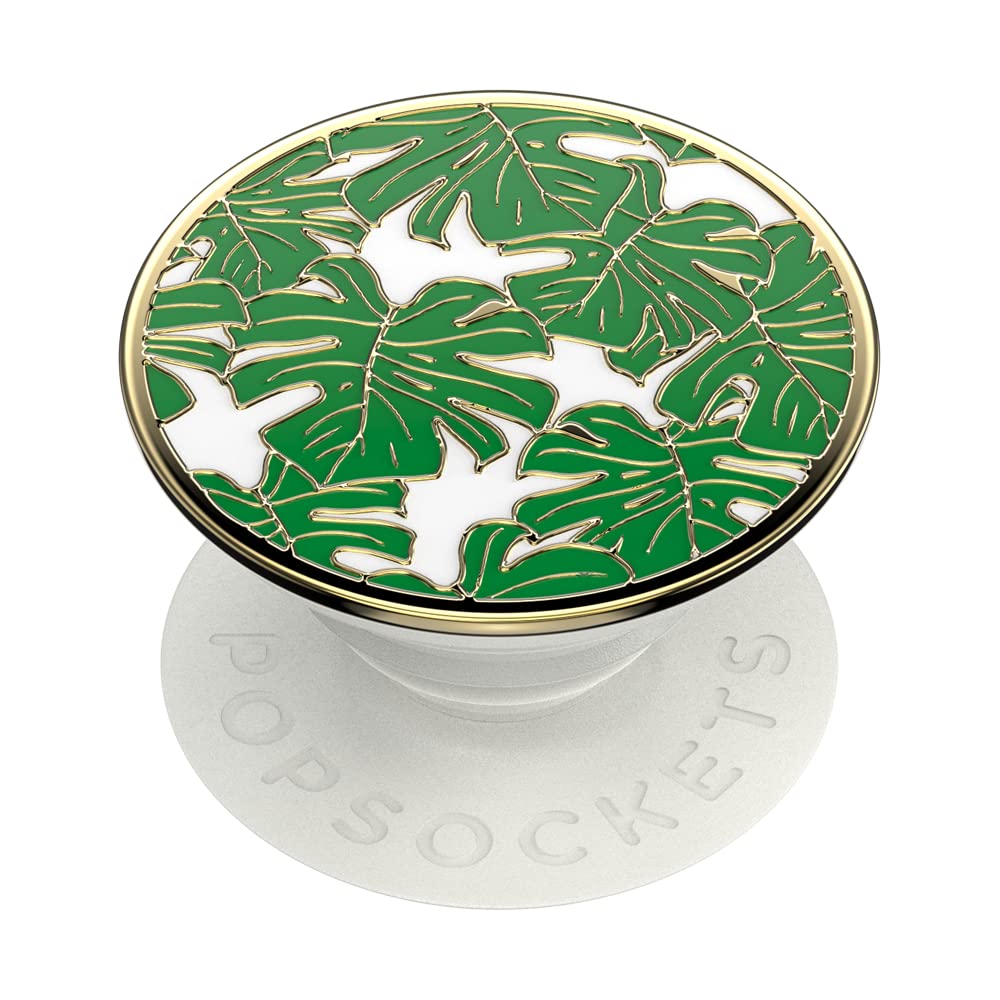 Popsockets - Popgrip Premium - Enamel Monstera