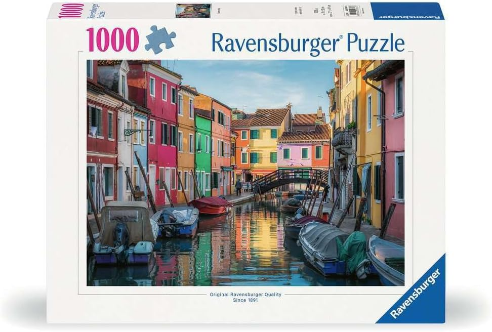 Ravensburger Burano, Italy 1000 Piece Jigsaw Puzzle