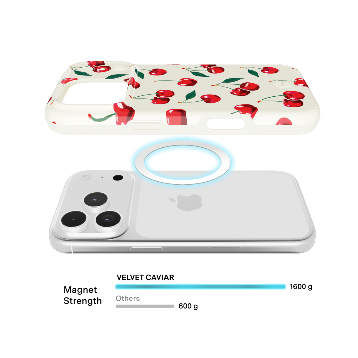 VELVET CAVIAR - IPhone 17 Pro MagSafe Case -Mon Cheri Cherry