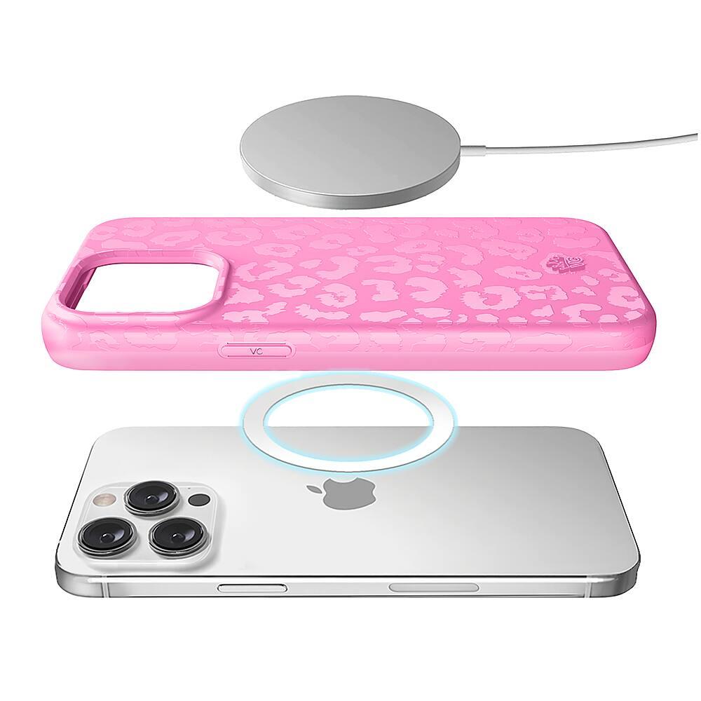 Velvet Caviar - Magsafe Case For Apple Iphone 16 Pro Max - Pink Ruby Leopard