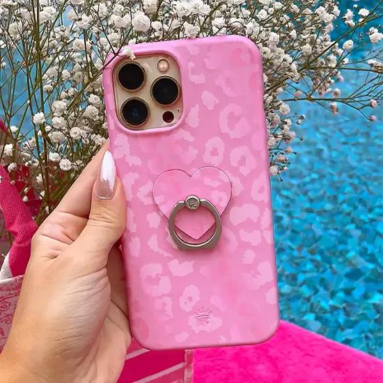 Velvet Caviar - Magsafe Case For Apple Iphone 16 Pro Max - Pink Ruby Leopard