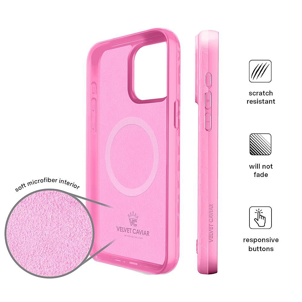 Velvet Caviar - Magsafe Case For Apple Iphone 16 Pro Max - Pink Ruby Leopard