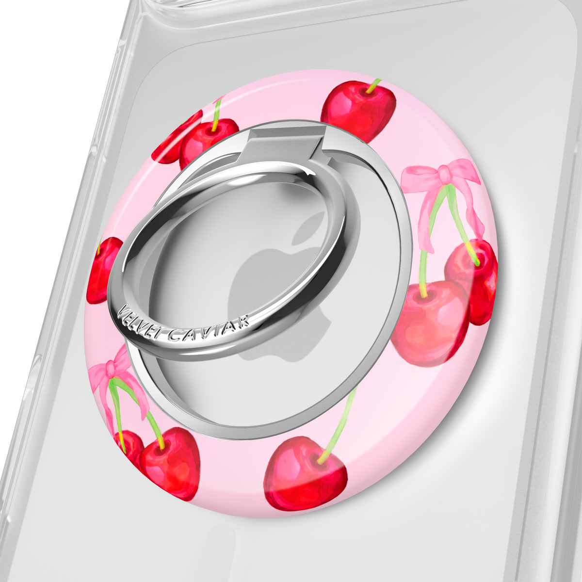 VELVET CAVIAR - 3pc Phone Accessory Gift Set - Sweet Cherry